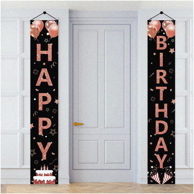 Sparkling Onyx 75th Celebration Centerpiece Sticks 12-Pack