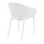 Chaise d'appoint empilable pour patio Farrah-1582597413