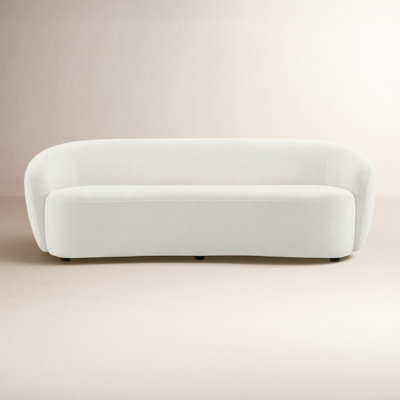 Amadora 90'' Curved Sofa