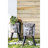 11.4" X 13" 22.4" Greek Planter With Legs - Gray Magnesium Oxide For Interior & Exterior Pleasure 11.4X13x22.4 Inches Statue Made Of