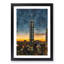 Taipei City in Taiwan Abstract - Picture Frame Graphic Art Print-56921132-56921134