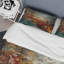Ensemble de housse de couette à motif abstrait en microfibre Autumn Bliss-110398430