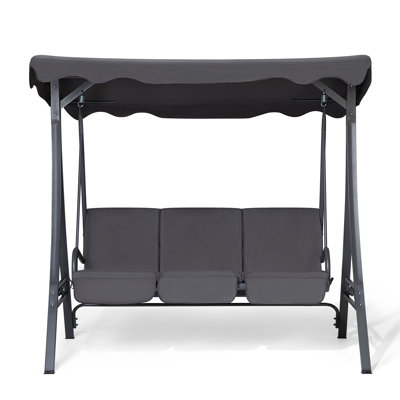 Addison 3 Person Porch Swing with Canopy