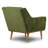 Gus Distressed Velvet Fabric Lounge Chair-354152201