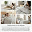 Ensemble d'édredon en duvet synthétique Vintage Garden-941424091-941420059