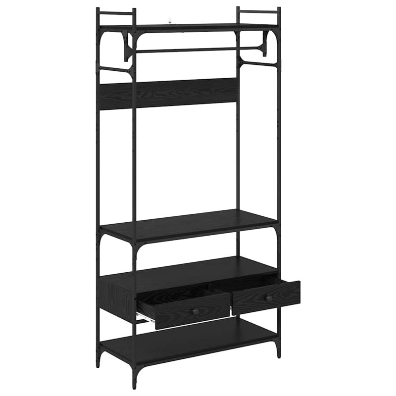 89cm Clothing Rack, Black