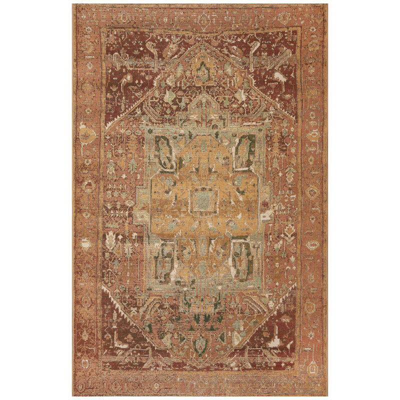 Tapis intérieur / extérieur Marina Heriz, Rectangle 3 pi 3 po x 4 pi 11 po