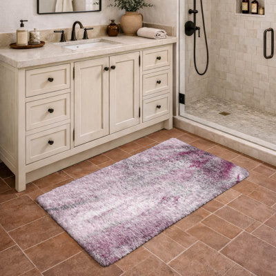 Tapis de qualité supérieure lavable à la machine à poils longs ADS505