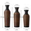 Vase de plancher en rotin tissé à la main Eibhinn, vase haut, finition deux tons, vase décoratif fleur-946914540