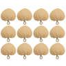 Koyal Wholesale Natural Raffia Hand Fans, 120-Pack, Martinique