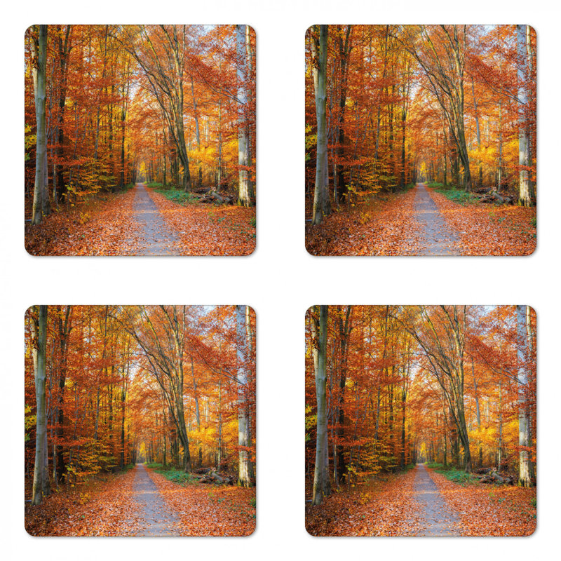 Square 4 Piece Coaster Set