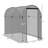 4' x 8' Plant Protection Tent Crop Cage with Door, Black-95146036-98252484
