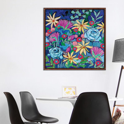 Floral II by Teresa Kogut - Painting on Canvas
