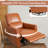Heated Faux Leather Massage Recliner Chair with Adjustable Reclining Function
