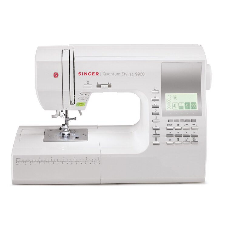 SINGER  Quantum Stylist 9960 Computerized Portable Sewing Machine wit –  Pete's Arts, Crafts and Sewing