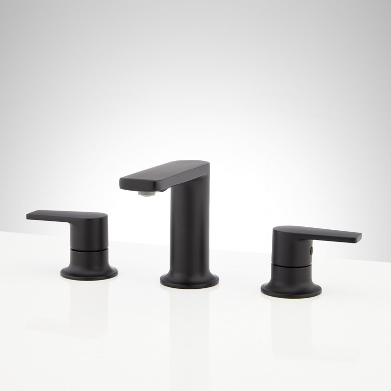 Berwyn Widespread Bathroom Faucet - Matte Black, Matte Black