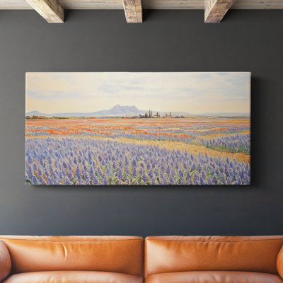 Série paysage - Cxxxv - Toile tendue avec châssis - Prêt à accrocher
