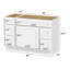 Base de meuble-lavabo simple 48 po seulement-94091286