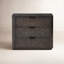 Stenson 3 Drawer Nightstand-Dark Tamo Ash Veneer