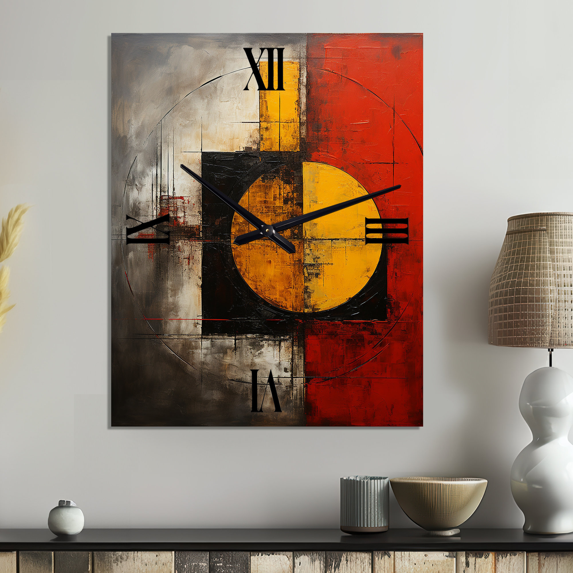 East Urban Home Belgian Dialogue with Geometric Abstraction VI ...