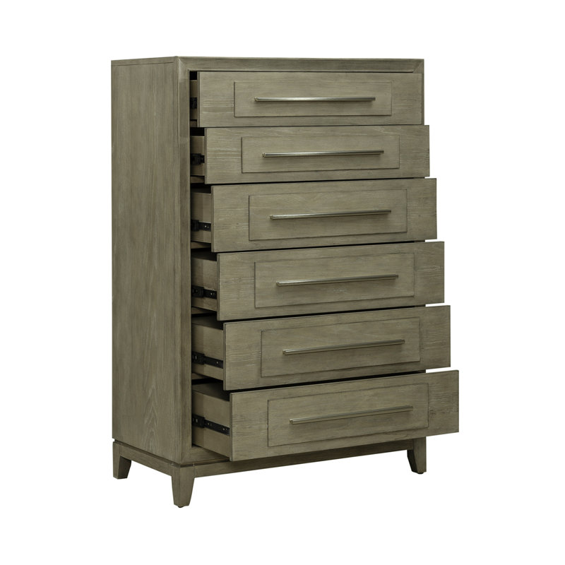 Commode 6 tiroirs Chantee