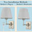 Bras articulé à 2 lumières Gralin-1196902172-1196902169