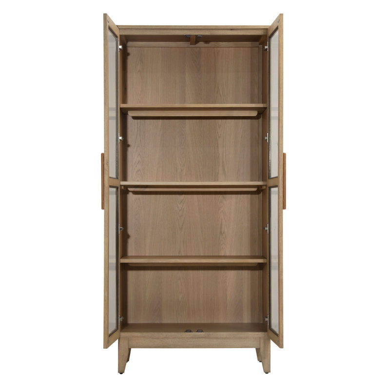 Malone Solid Wood Accent Cabinet