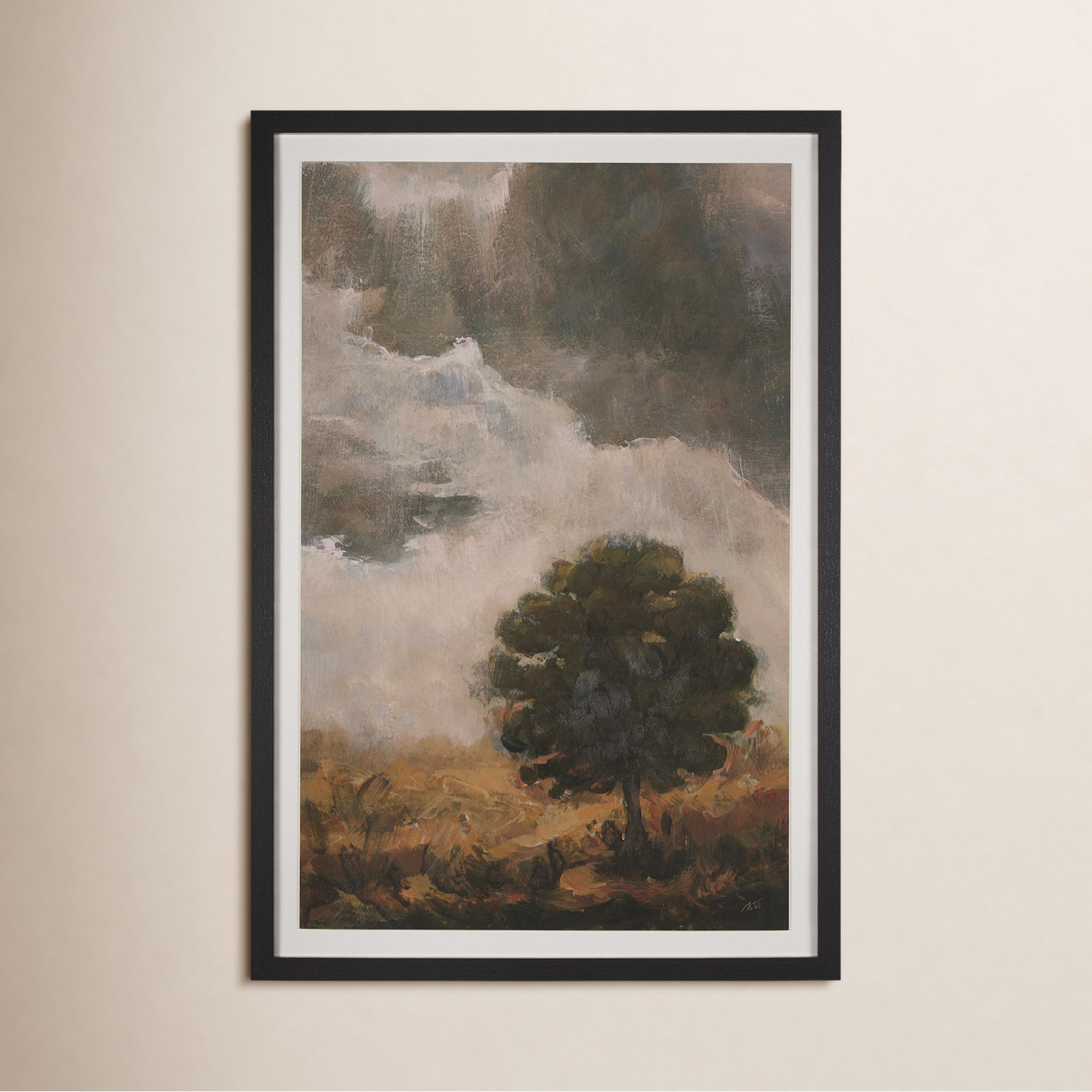 Memorable Sky Hand-Embellished Print, 43.0L x 1.6W x 63.0H, 1