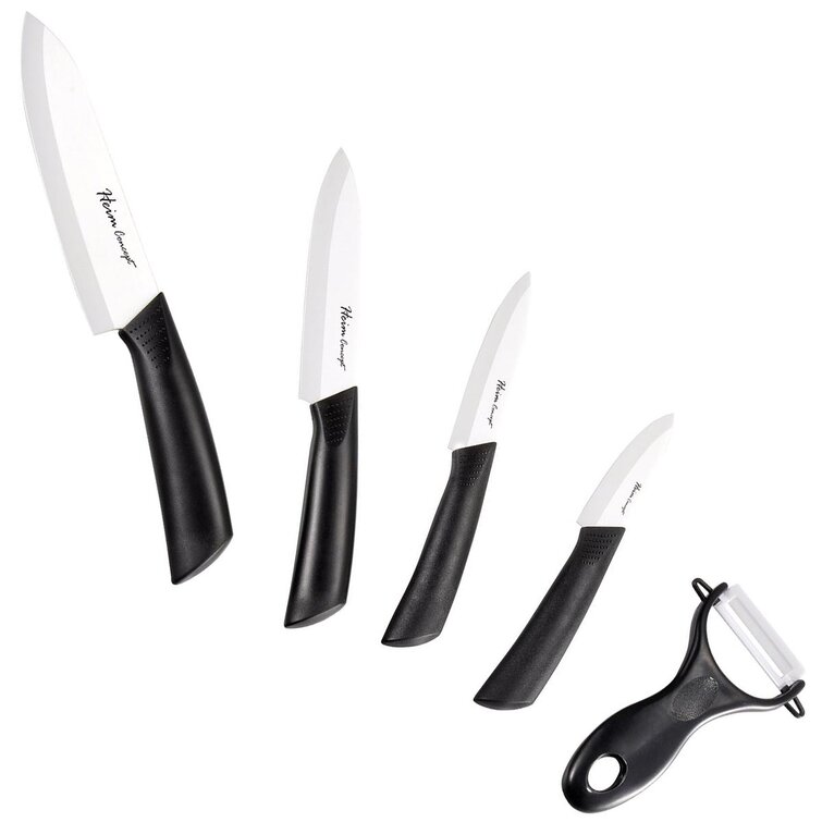 Ceramic Knives set Color Ceramic Knife Set With Sheaths - Super