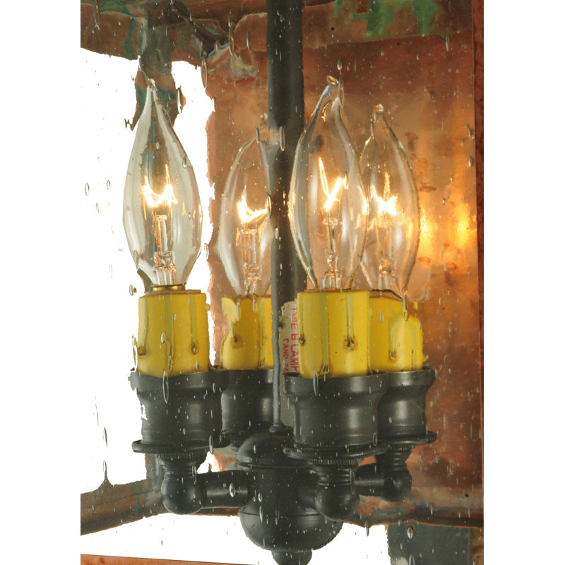 Rustic Lodge 4 - Light Outdoor Wall Lantern