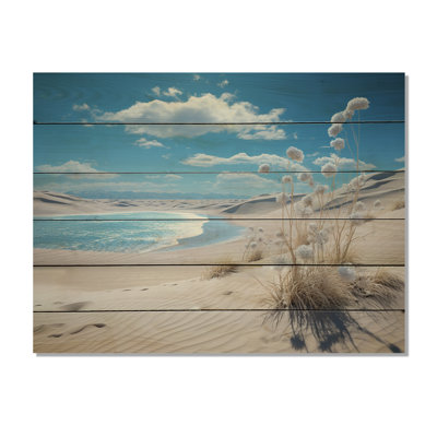 Rennert Beach Dunes Grass I sur impression sur bois