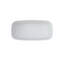Baignoire autoportante 59 po en blanc mat pour une personne