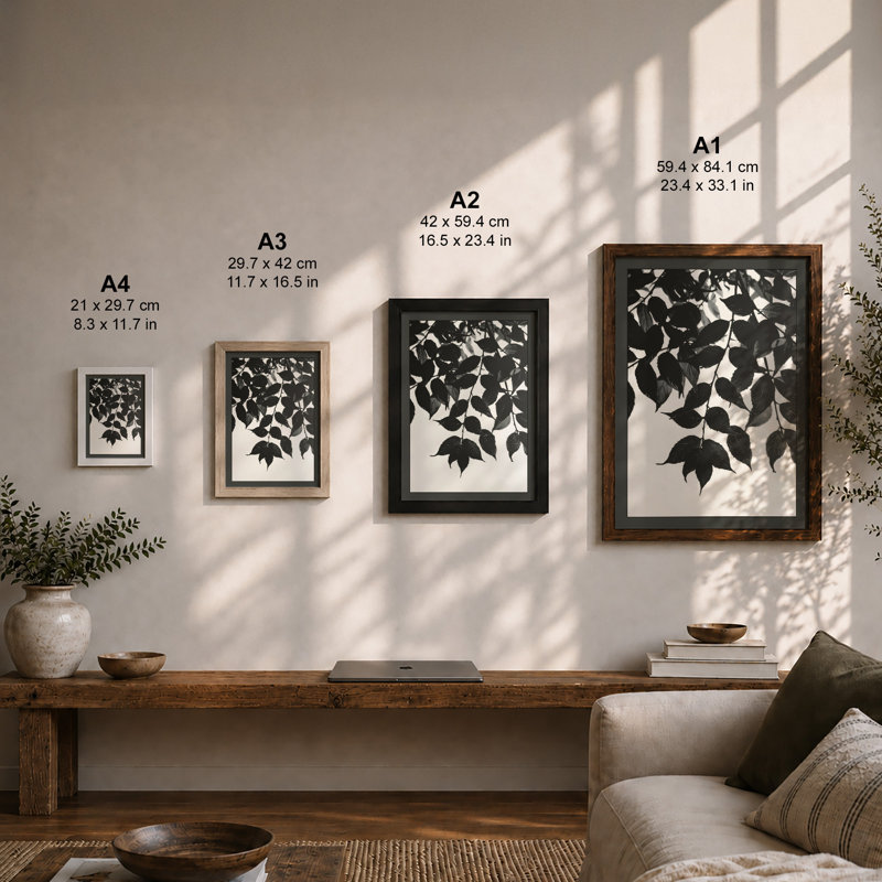 Hanging Study Botanical - Print, Unframed, A2 - 59.4 x 42.0 cm