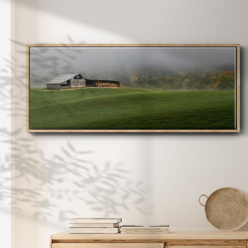 Mountain Air- Framed Canvas, 24" H x 60" W