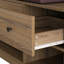 Arbre de couloir multi-usages avec banc d'entrée en lin rembourré amovible, portemanteau, tablettes de rangement et panneau perforé, pour les couloirs, le salon, le brun-602085049