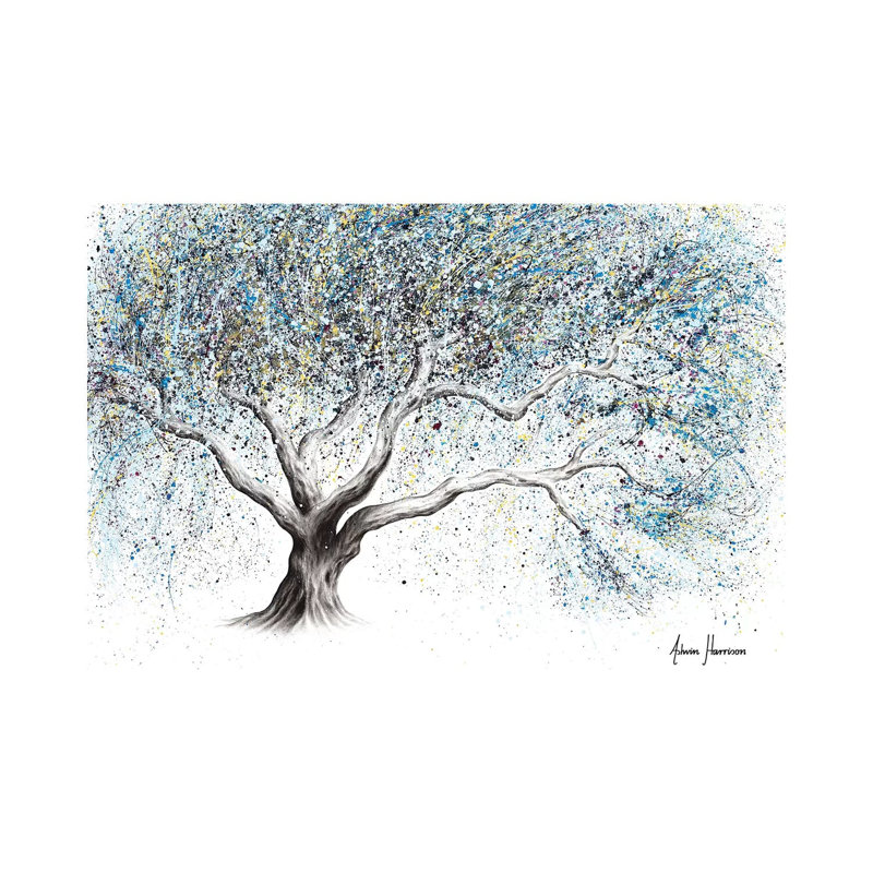Frosty Whisper Tree by Ashvin Harrison - Wrapped Canvas Gallery-Wrapped Canvas Giclée, 20.32 cm H x 30.48 cm W