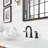 Capistrano Widespread Bathroom Faucet with Drain Assembly-93559636