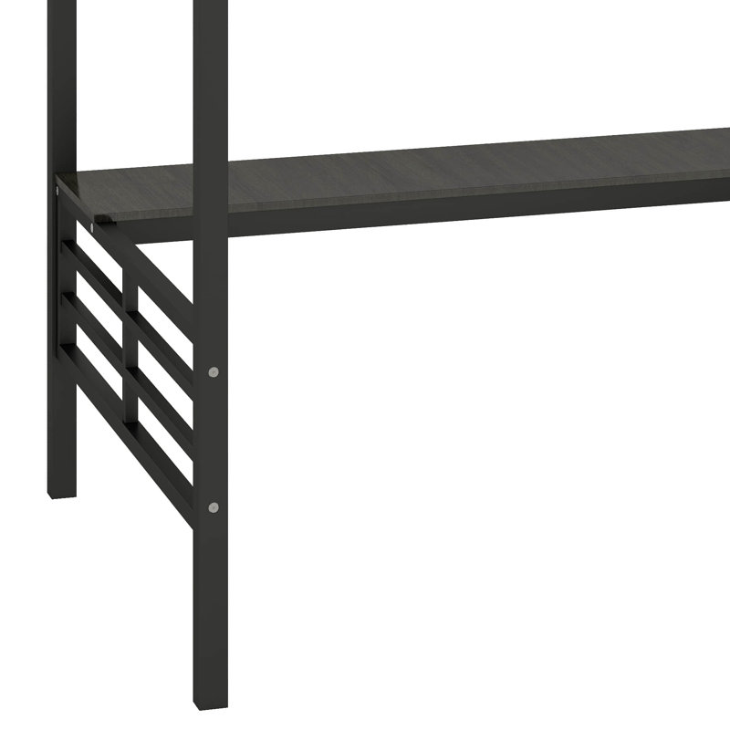 Lit mezzanine double Sennett Kids, Noir