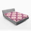 Drap-housse floral à carreaux Ambesonne-106698580