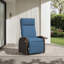 Garden Air Pump Lounge Chair with Cushion, Independent Back & Footrest Adjustment-1256920540-1256920543
