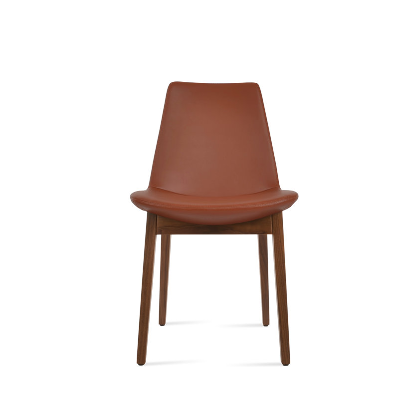 Eiffel Wood Dining Chair, Walnut, Cinnamon