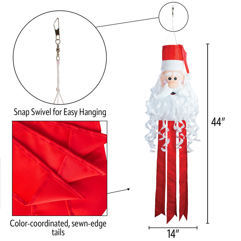 Manche à air 3D Père Noël