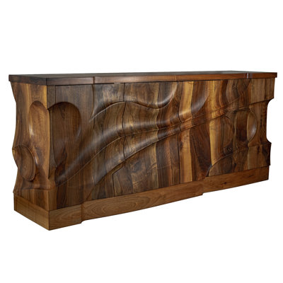 Console en bois massif 94,48 po