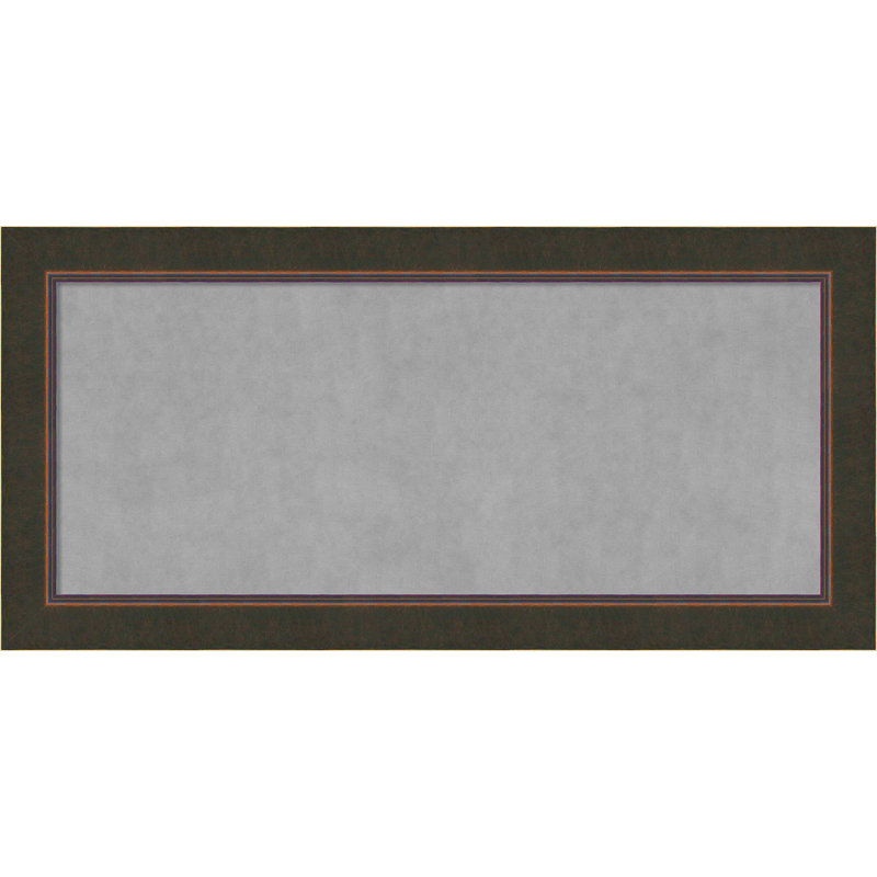 Tableau magnétique magnétique en métal, H 26 po x l 54 po