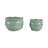 Stoneware Ceramic Planters Decorative Pot Set Durable Handmade Indoor Outdoor Containers Set Of 2-129986975