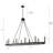 Otho 10 - Light 50"W Oversized Dimmable Oval Kitchen Island Pendant
