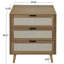 Armoire 3 tiroirs, convenant à la chambre à coucher, au salon et au bureau