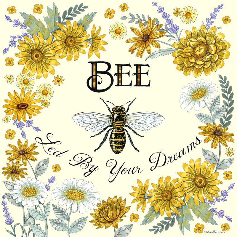 Arneta Led By Your Dreams - Impression sur toile tendue, H 20 po x l 20 po