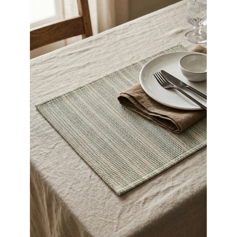 Napperon aqua, Blue
