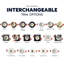 Ensemble de 2 po LUXRITE Éclairage encastré à DEL, lumière Canless à régression profonde, garniture interchangeable ronde blanche et bronze, 5CCT, 1000LM, 15W, CRI80, paquet de 6 à intensité variable-124256672